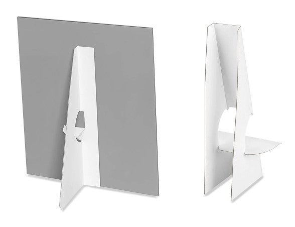 Custom Shaped White Foam Boards and Backdrops